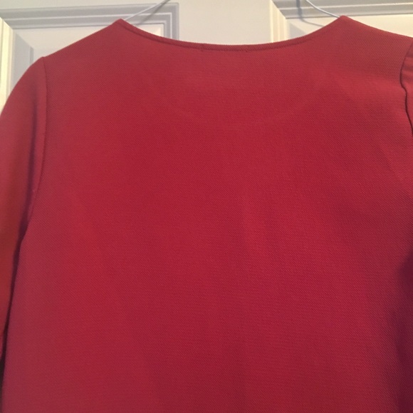 EVERLY Pink Dress w/ Big Pockets - Picture 3 of 4